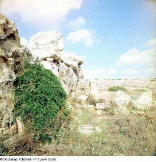 Malta. Mnajdra. Osttempel