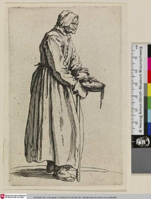 [Die Bettlerin mit dem Teller; La Mendiante à la sébille]