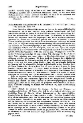 380, Julius Schiewek. Hinter Schloß und Riegel