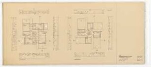 Wissenschaftskolleg zu Berlin (WKB), Berlin-Grunewald Neubau: Grundriss 1.DG und 2.DG