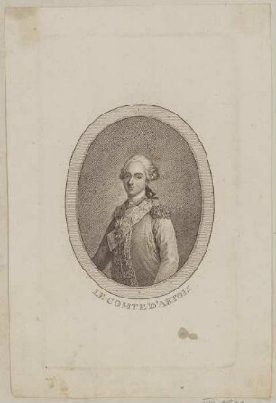 Bildnis des Charles-Philippe, Comte d'Artois