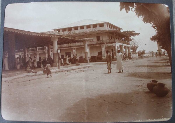 Market scene