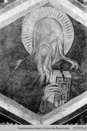 Halbfiguren von Propheten und Heiligen - Schildbögen: Halbfiguren von Propheten, Märtyrern, Bekennern und Jungfrauen