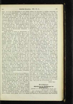 Aufbesserung der Besoldung der Volksschullehrer : [Verordnung vom 3. Juni 1893]