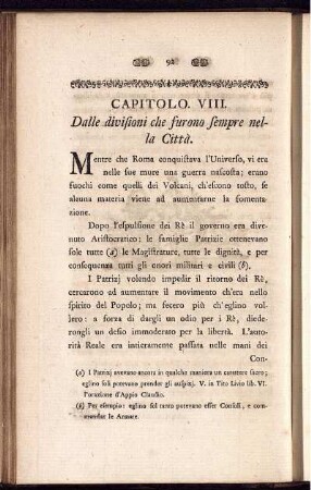 Capitolo. VIII. Dalla divisioni che furono sempre nella Città.