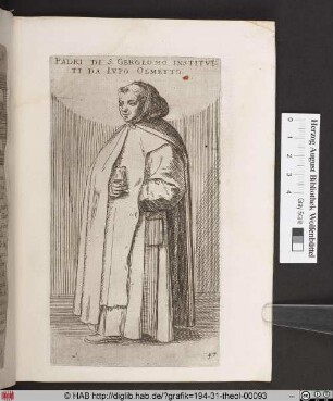 PADRI DI S. GEROLOMO INSTITVI TI DA LVPO OLMETTO.