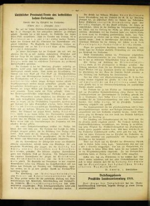 Verfassungsgebende Preußische Landesversammlung 1919 : zur Frage der Junglehrer