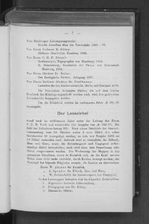 Der Lesezirkel