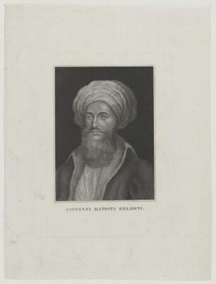 Bildnis des Giovanni Battista Belzoni