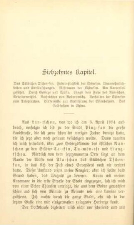 Siebzehntes Kapitel. Das Städtchen Tschen-san ...