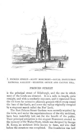 Sir Walter Scott's Monument.