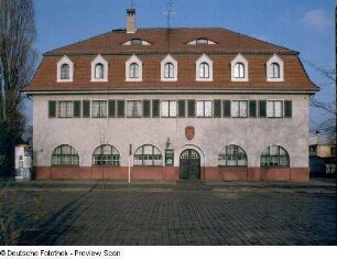 Dresden-Friedrichstadt, Schlachthofring 4. Schauamtsgebäude (1906/1910, H. J. Erlwein)