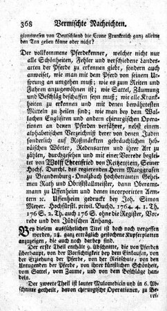 Der vollkommene Pferdekenner,[...]