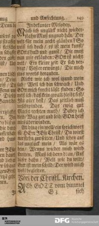 Von der Christl. Kirchen
