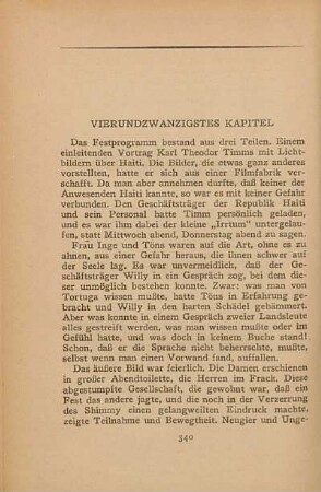 Vierundzwanzigstes Kapitel
