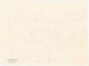Stadttheater, Gelsenkirchen: Grundriss, Ansicht 1:500