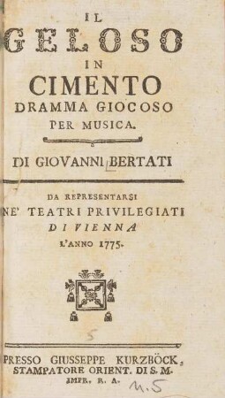 Il Geloso in cimento