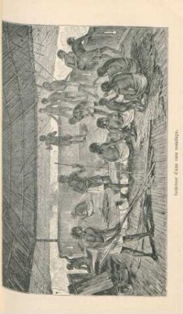 Intérieur d'une case mandaya