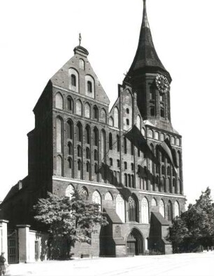 Königsberg, Dom, Westfassade