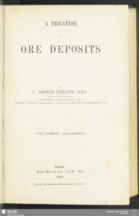 A treatise on ore deposits