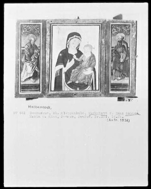 Madonna, Petrus und Paulus
