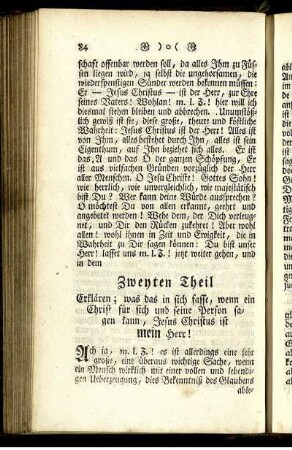 Zweyten Theil.