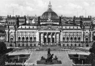 Das Reichstagsgebäude in Berlin