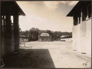 Fotoalbum: Deutsche Gartenbau- und Schlesische Gewerbe-Ausstellung (GUGALI), Liegnitz: Aufbauarbeiten der Ausstellungsgebäude