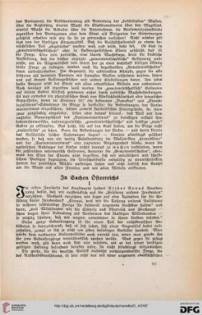 31: In Sachen Österreichs