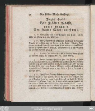 Erster Abschnitt. Von Flächen Maaße überhaupt.
