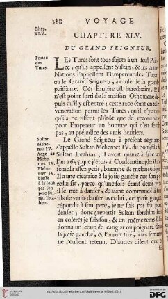 Chapitre XLV: Du Grand Seigneur