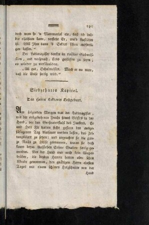 191-206, Siebzentes Kapitel.