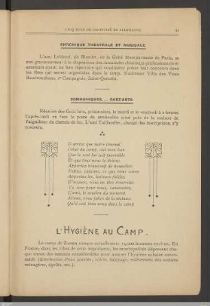 Chronique theatrale et musicale