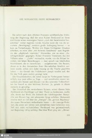 Die Monarchie Ohne Monarchen