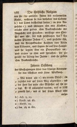 366-379, Zehente Erfüllung. - Elfte Erfüllung.