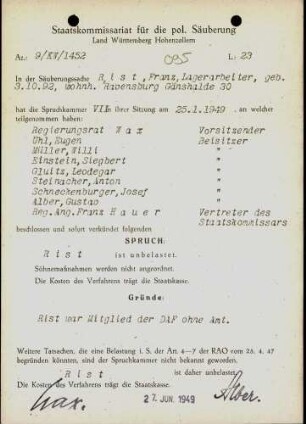 Rist, Franz