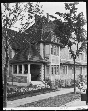 Bucher Nervenanstalt, Wohnhaus