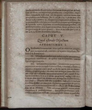 Caput V. Quod ostendit Obiectum.