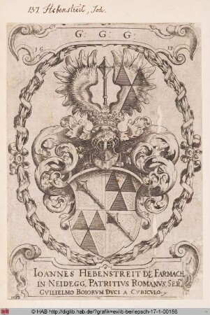 Wappen des Johannes Hebenstreit