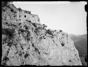 Ruine Klamm, Westwand
