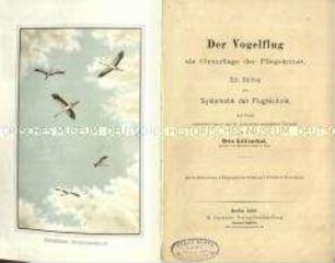Buch zur Flugtechik von Otto Lilienthal