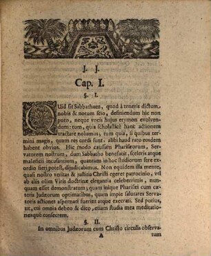 Pîqqûaḥ nefeš baš-šabbāt Sive Christi Curatio Sabbathica : vindicata Ex Legibus, contra Judaicas Calumnias, Judaicis; Pro illustrandis quibusdam N.T. locis