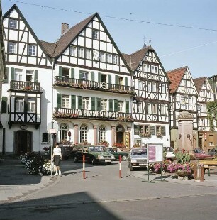 Bad Orb. Marktplatz. Blick von Südosten