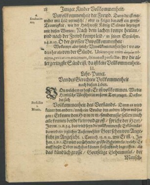 II. Lehr-Punct. Von des Gerechten Vollkommenheit nach diesem Leben.