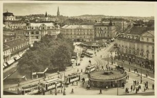 Graz - Jakominiplatz.