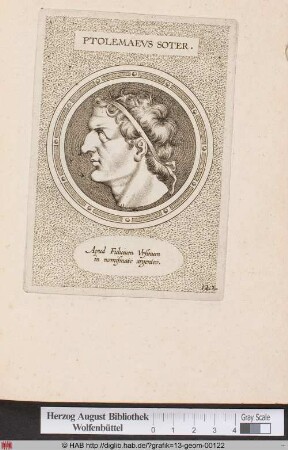 Porträt des König Ptolemaios I. Soter.