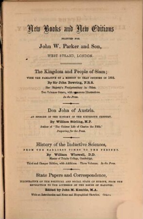 Cambridge essays : contributed by members of the University. 1856