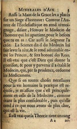 Avis au public touchant les vertus des Eaux Minérales chaudes et froides etc.