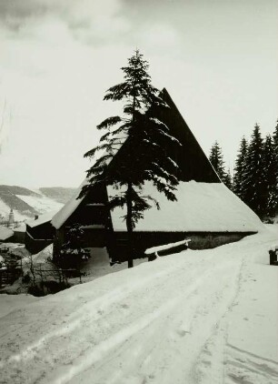 Altenberg (Erzgebirge), "Vereinigt Feld im Zwitterstock", ehemalige Schmelzhütte
