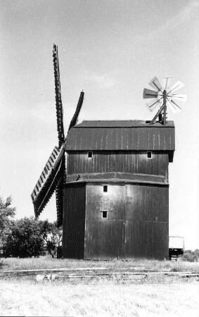 Elbe-Parey-Parey. Ogen Mühle, Paltrockmühle (ursprünglich Bockmühle, 1951 Umbau, 1983 durch Brand zerstört)